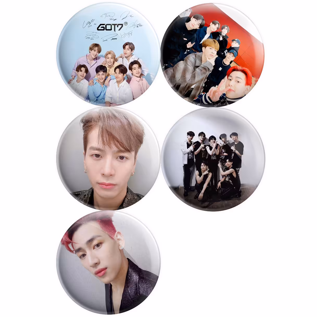 پیکسل پرمانه طرح GOT7 کد pmg5.8767 مجموعه 5 عددی