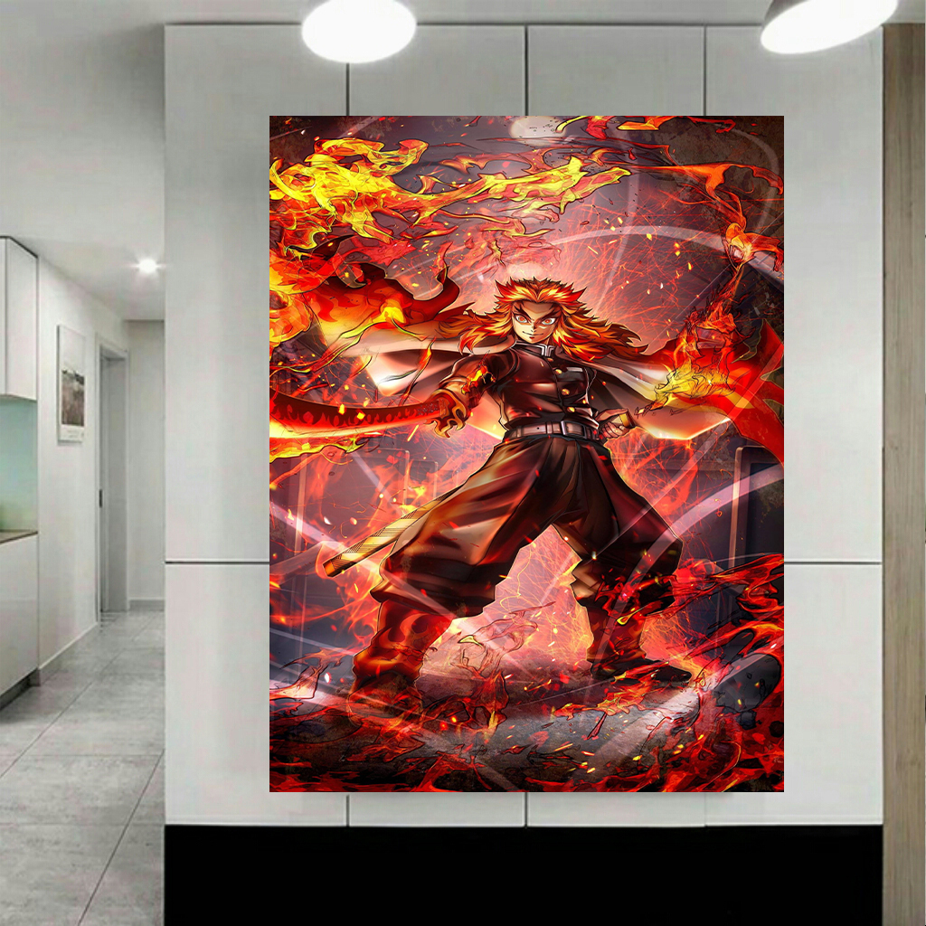 تابلو بوم طرح انیمه مدل Demon Slayer کد AR2410