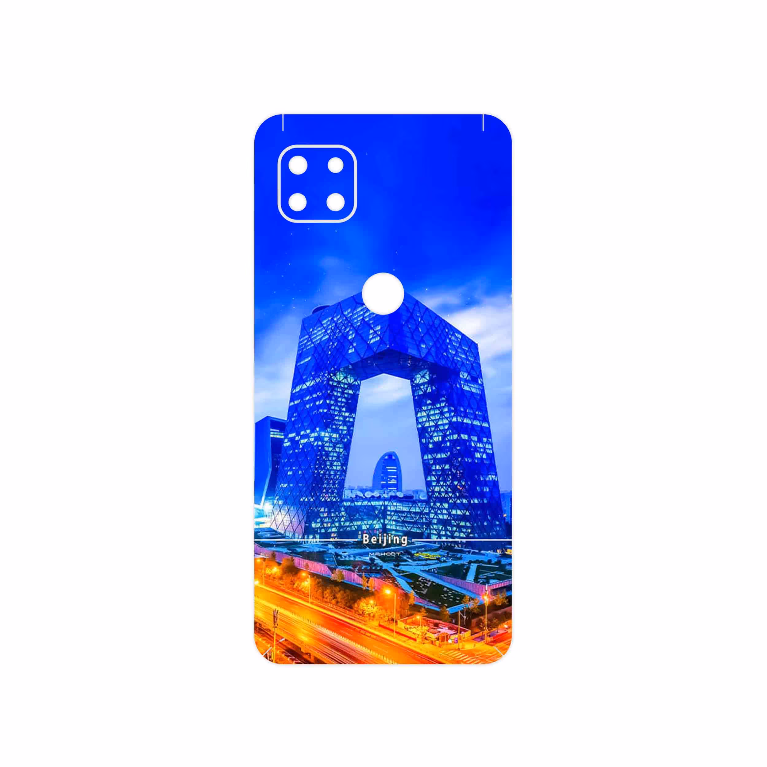 برچسب پوششی ماهوت مدل Beijing city مناسب برای گوشی موبایل موتورولا MOTO G 5G
