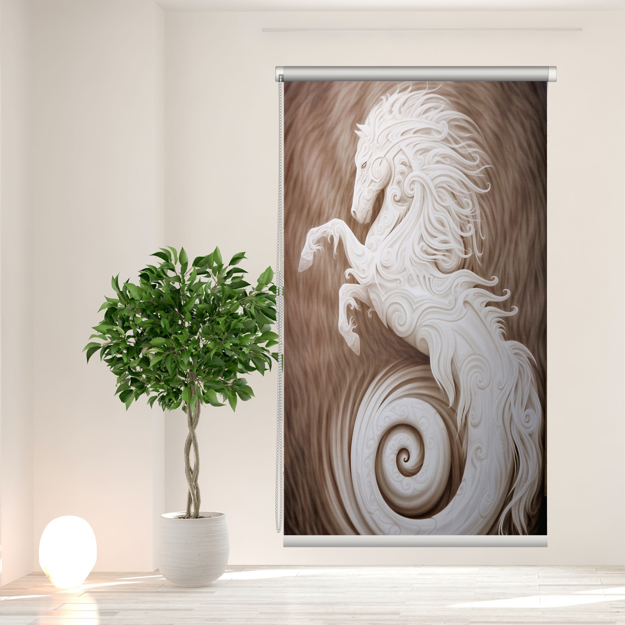 پرده شید کد 2418068 سایز 120x180 سانتیمتر