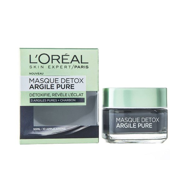 ماسک صورت  لورآل مدل خاک رس حجم 50 میلی لیتر