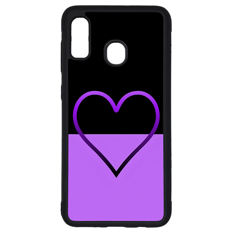 کاور طرح قلبی کد G-180 مناسب برای گوشی موبایل سامسونگ Galaxy A20 / A30 | دیجی قاب دونی