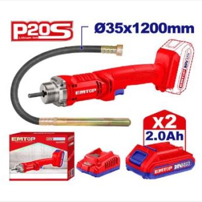 ویبراتور شارژی 20 ولت براش لس امتاپ سفارش فرانسه مدل ECVL2023013