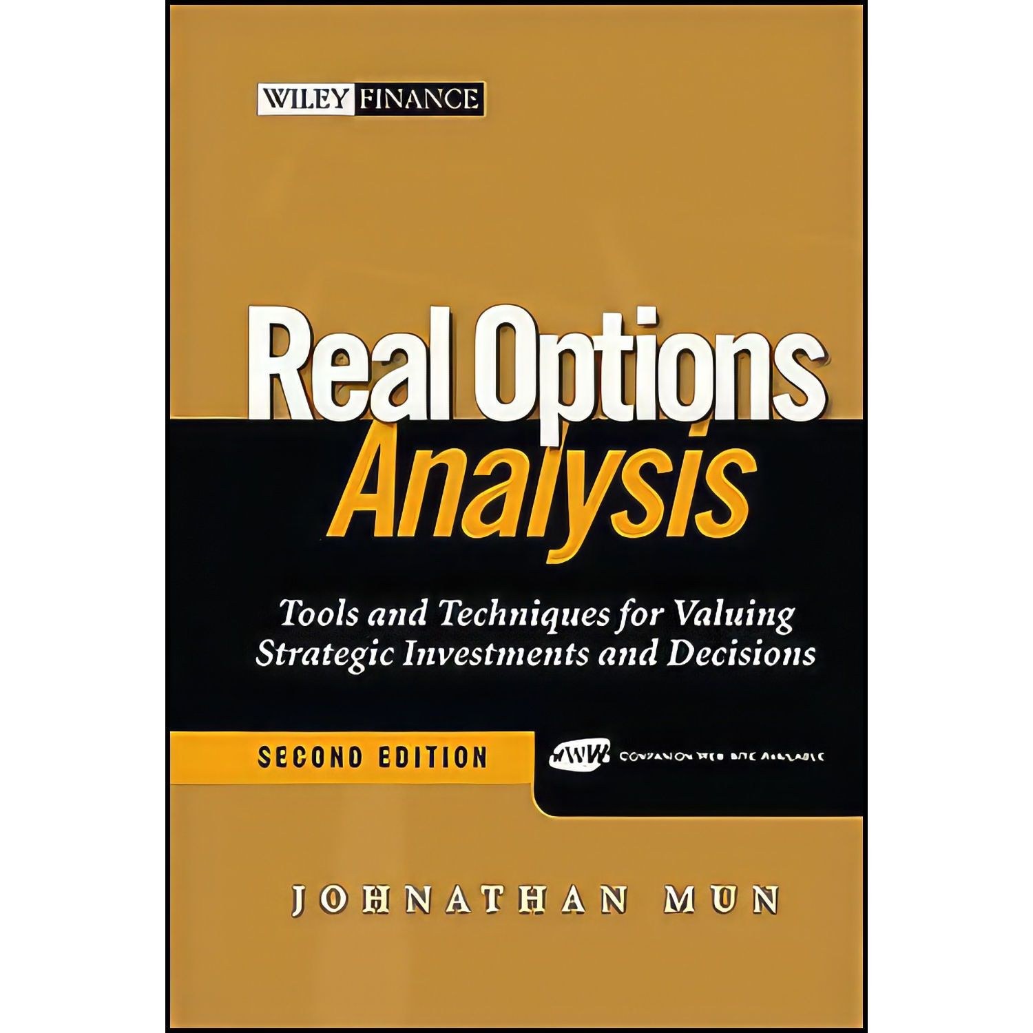 کتاب زبان اصلی Real Options Analysis اثر Johnathan Mun and Dr Johnathan Mun