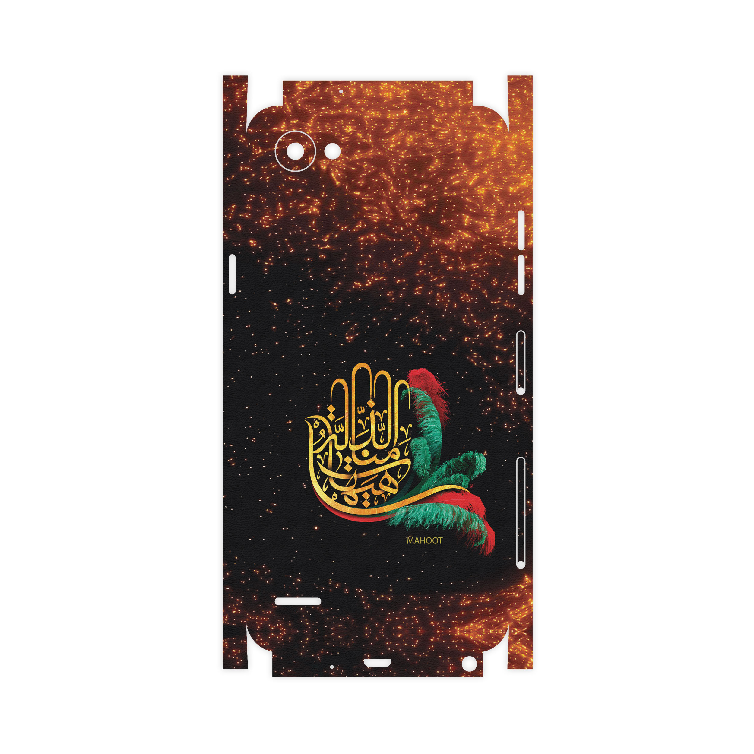 برچسب پوششی ماهوت مدل Hyhat-FullSkin  مناسب برای گوشی موبایل ال جی Q6