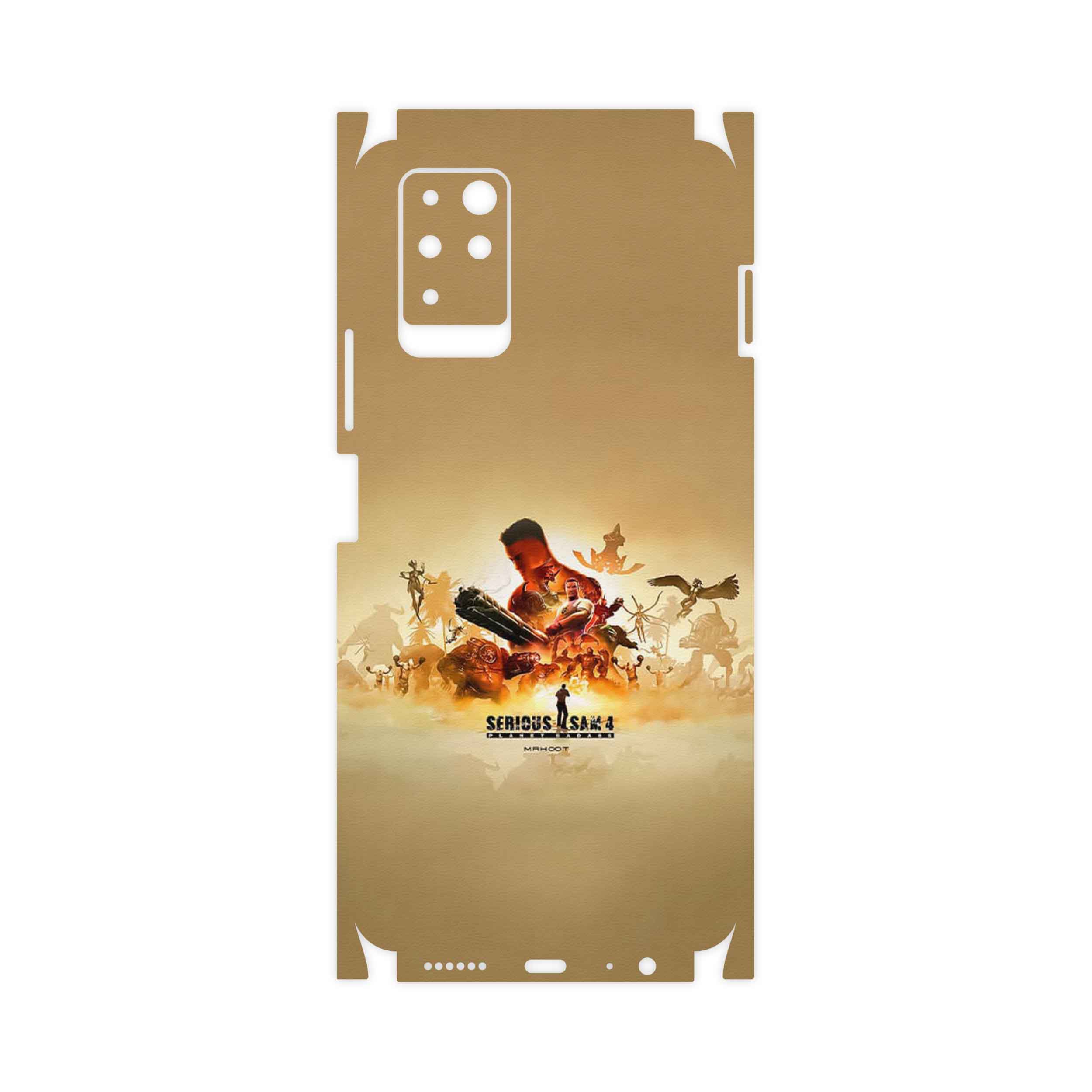 برچسب پوششی ماهوت مدل Serious Sam Game Series-FullSkin مناسب برای گوشی موبایل اینفینیکس Note 10