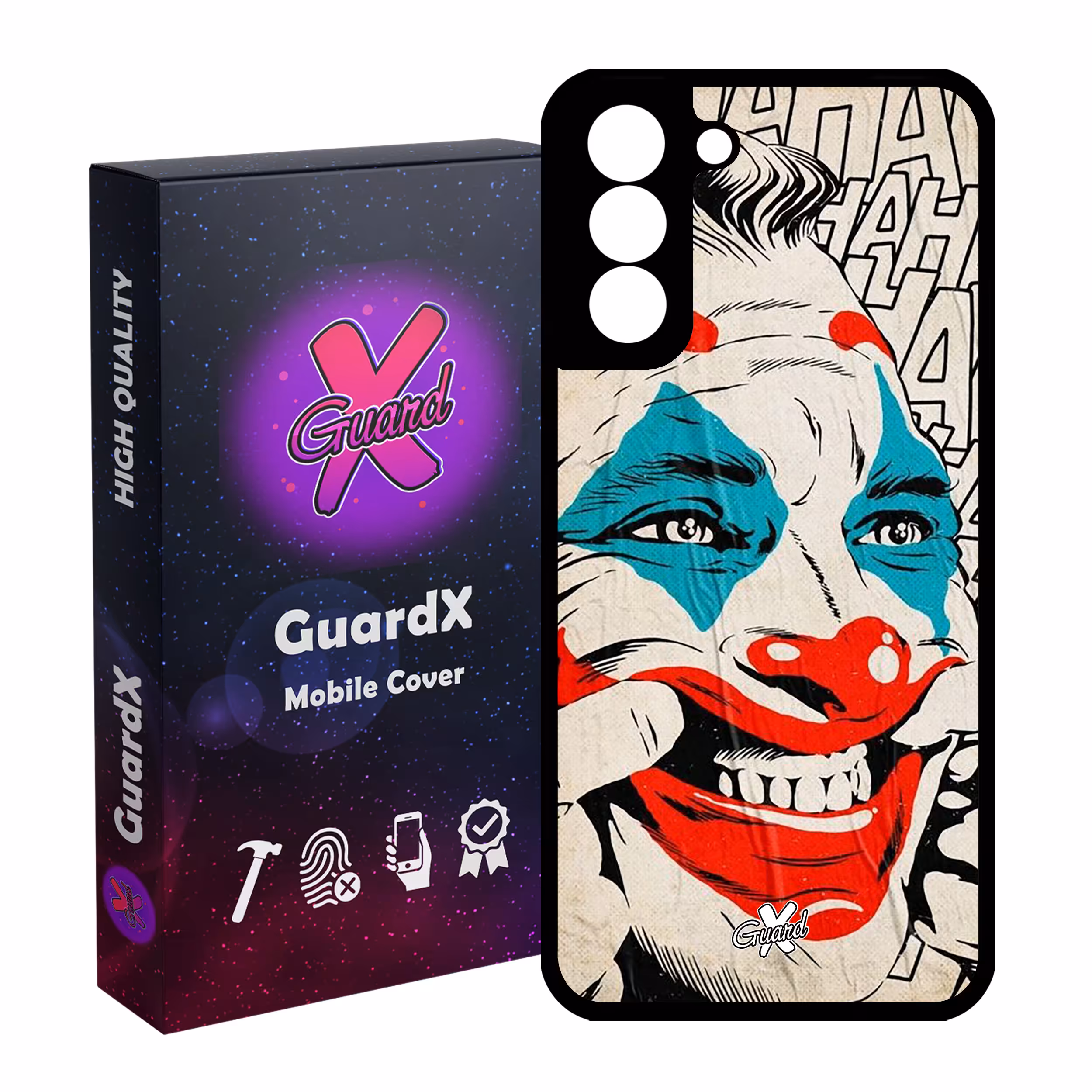 کاور گارد ایکس طرح Joker مدل Glass10128 مناسب برای گوشی موبایل سامسونگ Galaxy S21 FE