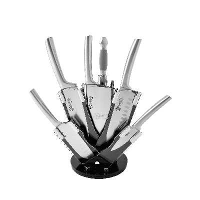 سرویس چاقو آشپزخانه 9 پارچه ام جی اس مدل KS-8014s