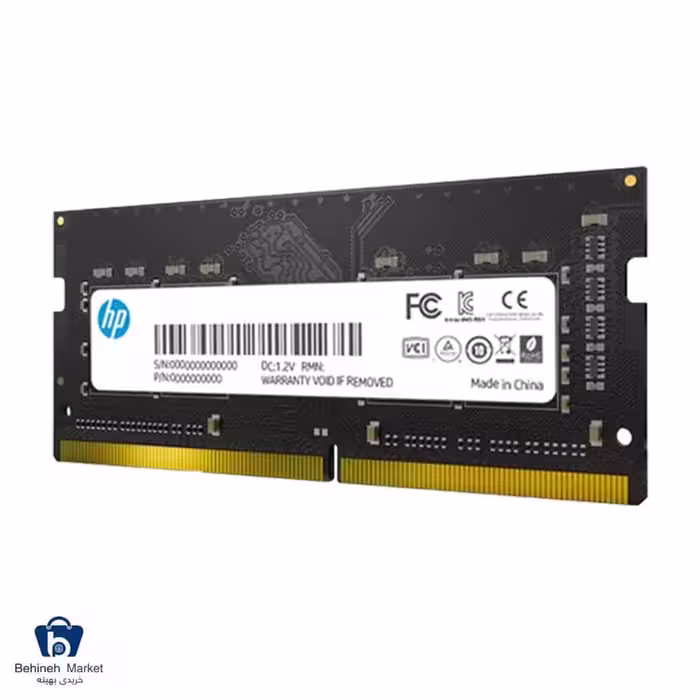 رم لپ تاپ اچ پی 4GB DDR4-2400MHz SO-DIMM S1 تک کاناله