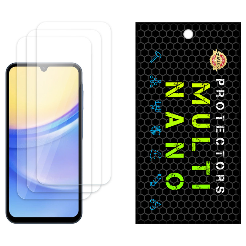 محافظ صفحه نمایش مولتی نانو مدل X-S3N مناسب برای گوشی موبایل سامسونگ Galaxy A15 5G بسته سه عددی | کالا برتری