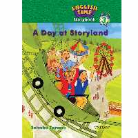 کتاب ENGLISH TIME 3 A DAY AT STORYLAND اثر SETSUKO TOYAMA انتشارات OXFORD
