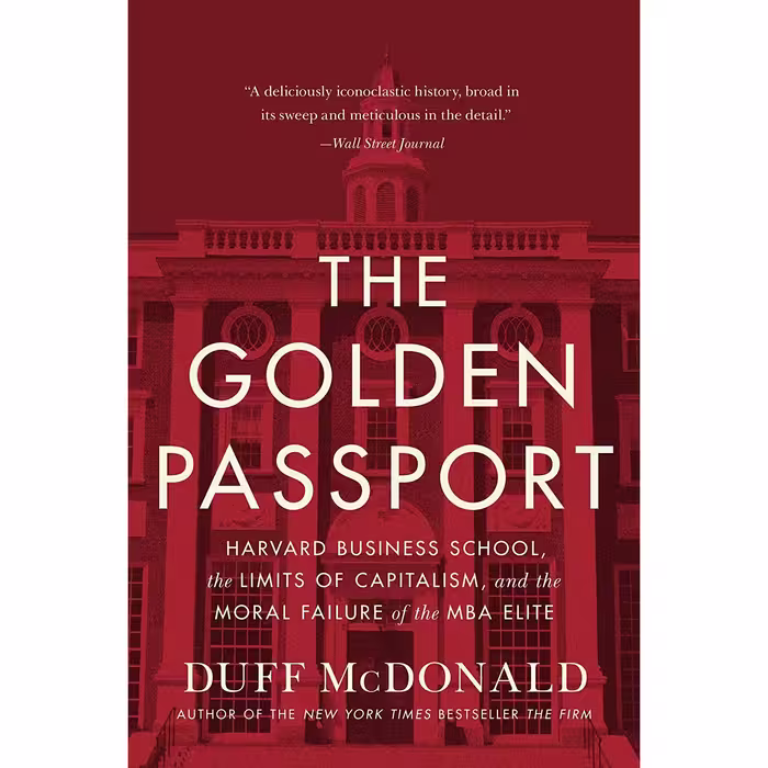 کتاب The Golden Passport اثر Duff McDonald انتشارات Harper Business