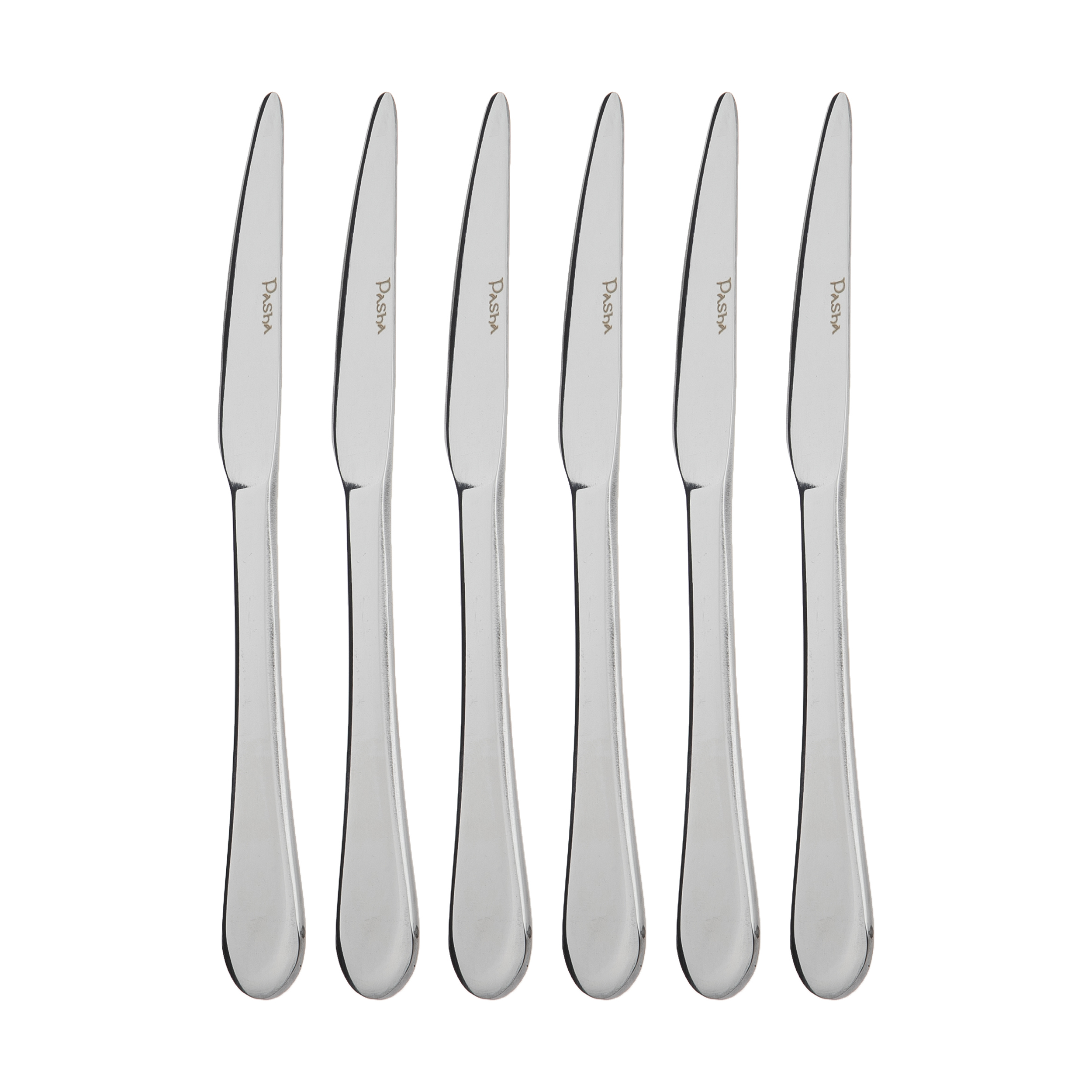 کارد میوه خوری پاشا مدل جنوا بسته 6 عددی 