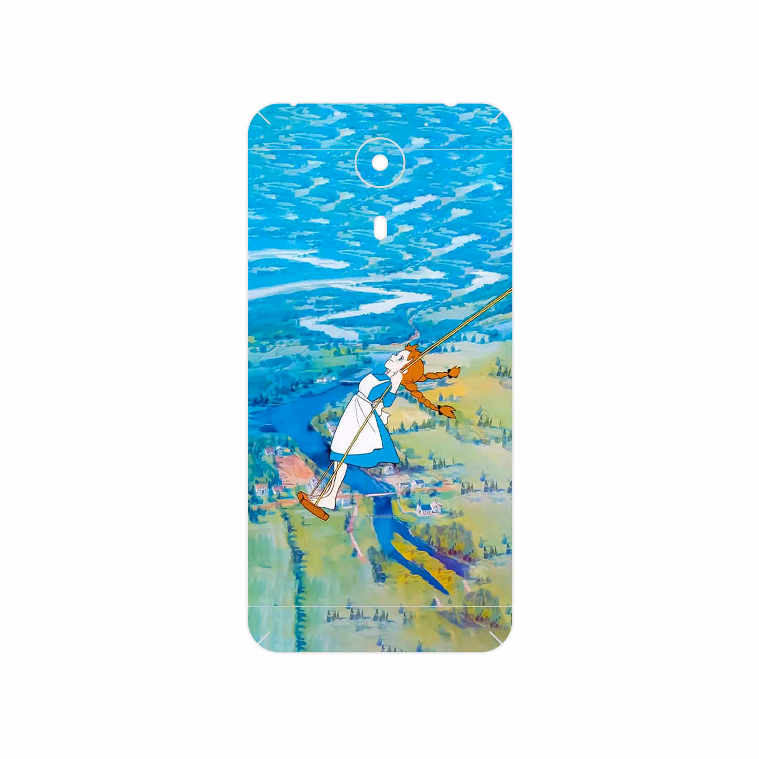 برچسب پوششی ماهوت مدل Anne Of Green Gables مناسب برای گوشی موبایل یومی Plus