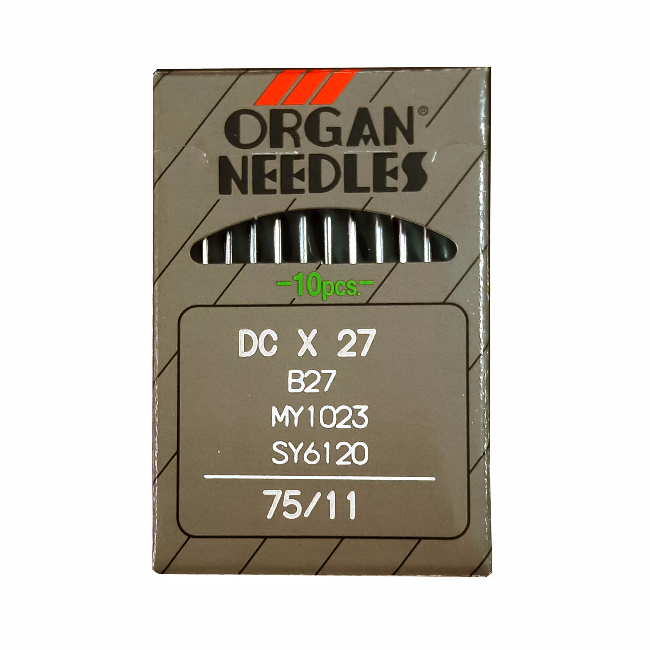 سوزن چرخ خیاطی مدل زیگزال یا سردوز DC بسته 10 عددی