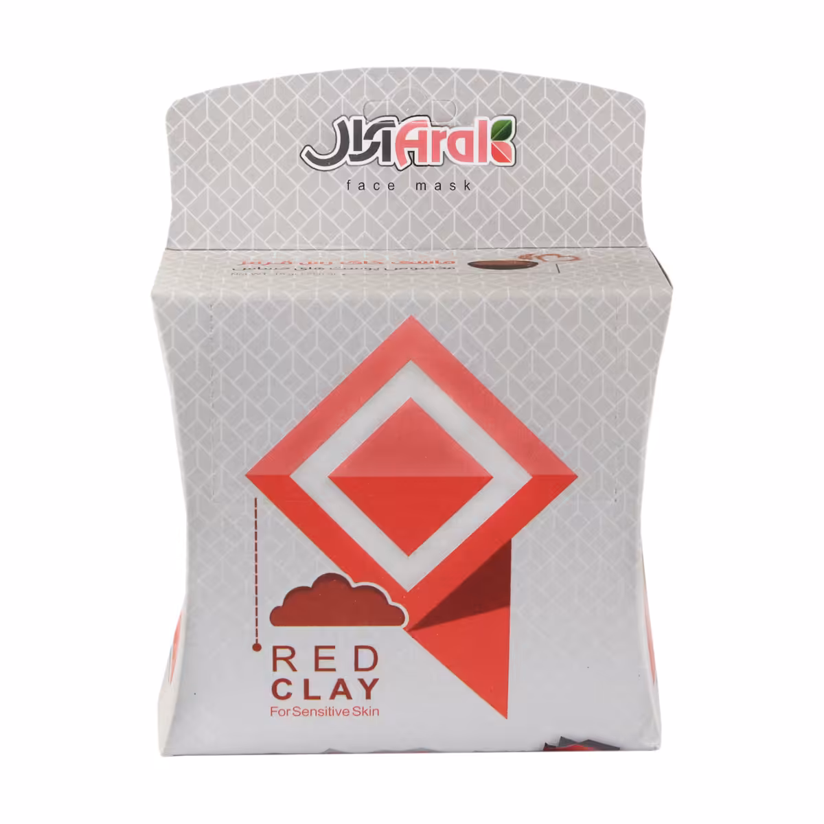 ماسک صورت آرال مدل Red clay وزن 250 گرم