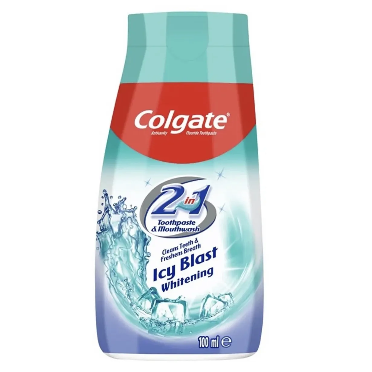 خمیر دندان سفید کننده و خنک کننده Colgate کلگیت مدل icy blast حجم 100 میلی لیتر