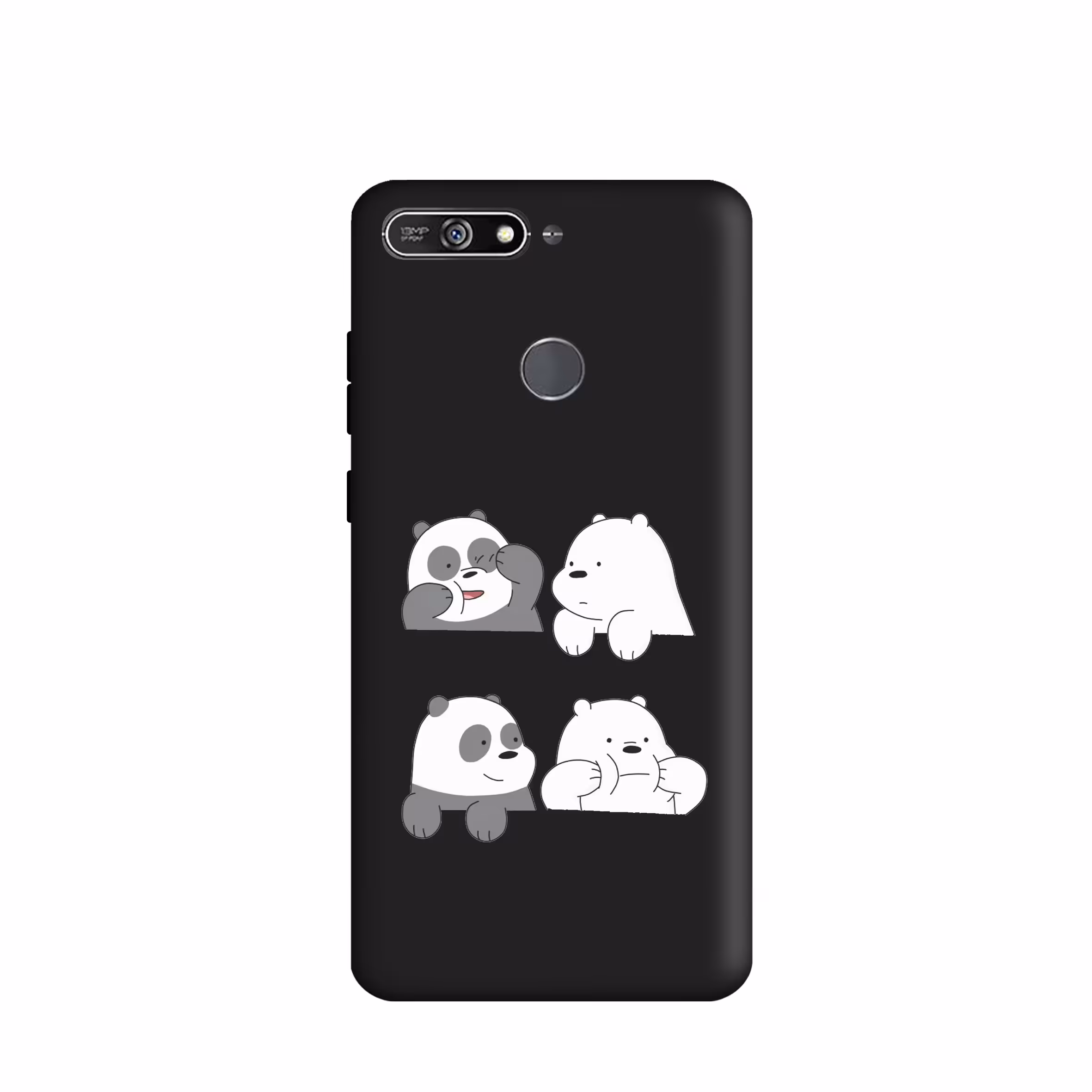 کاور طرح  خرس کله فندقی  کد y9739 مناسب برای گوشی موبایل آنر  7A
