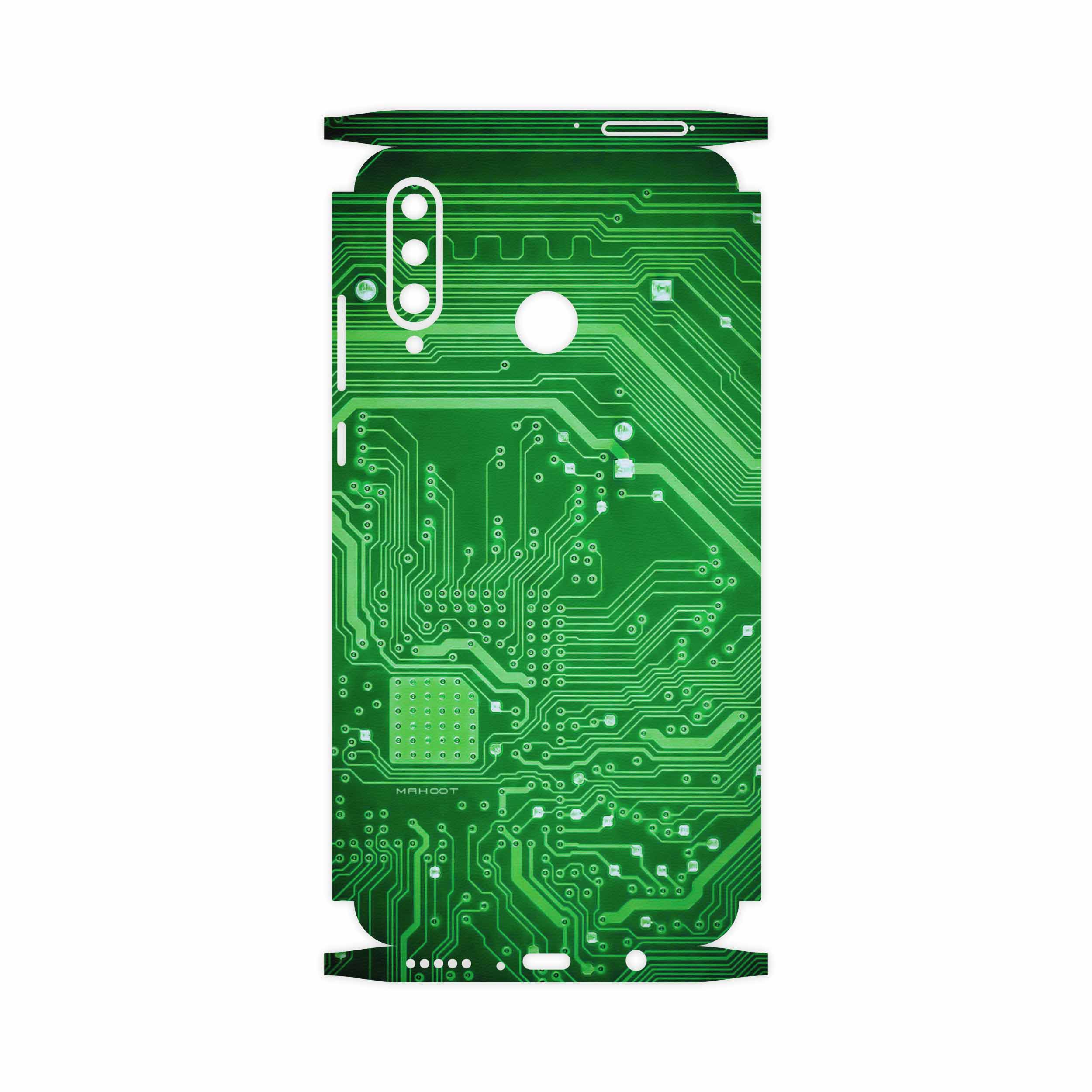 برچسب پوششی ماهوت مدل Green-Printed-Circuit-Board-FullSkin مناسب برای گوشی موبایل هوآوی P30 Lite (48 MP Camera)