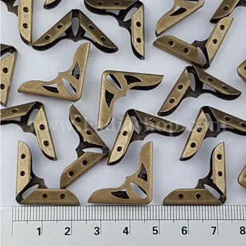 پرچ کناره 2 زرد قلم سوراخ دار