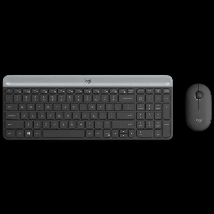 مشخصات، قیمت و خرید کیبورد و موس بی سیم لاجیتک Logitech MK470 Graphite
