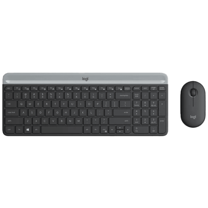 مشخصات، قیمت و خرید کیبورد و موس بی سیم لاجیتک Logitech MK470 Graphite