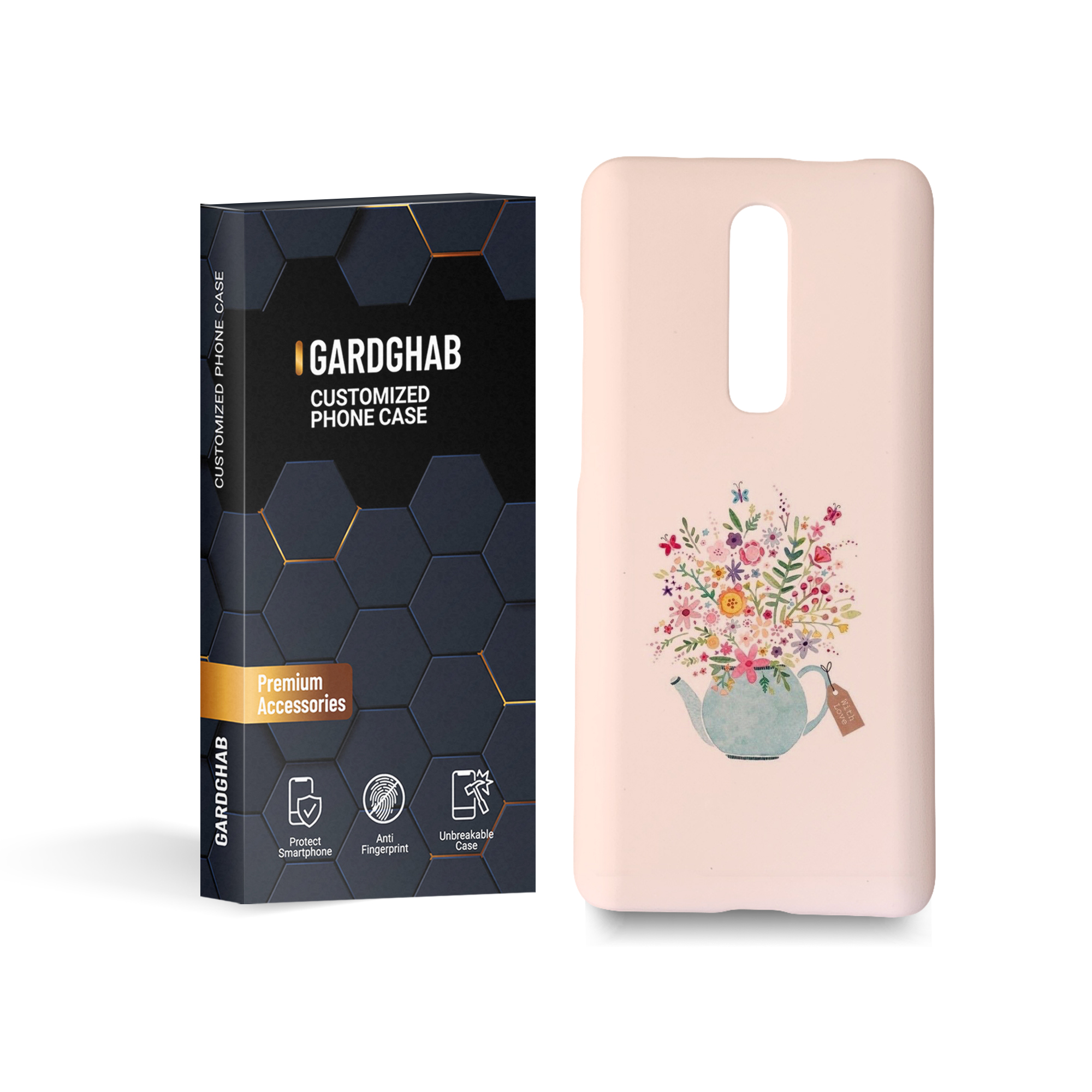  کاور گارد قاب مدل گل مناسب برای گوشی موبایل شیائومیredmi k20 pro / k20 / 9t / 9t pro