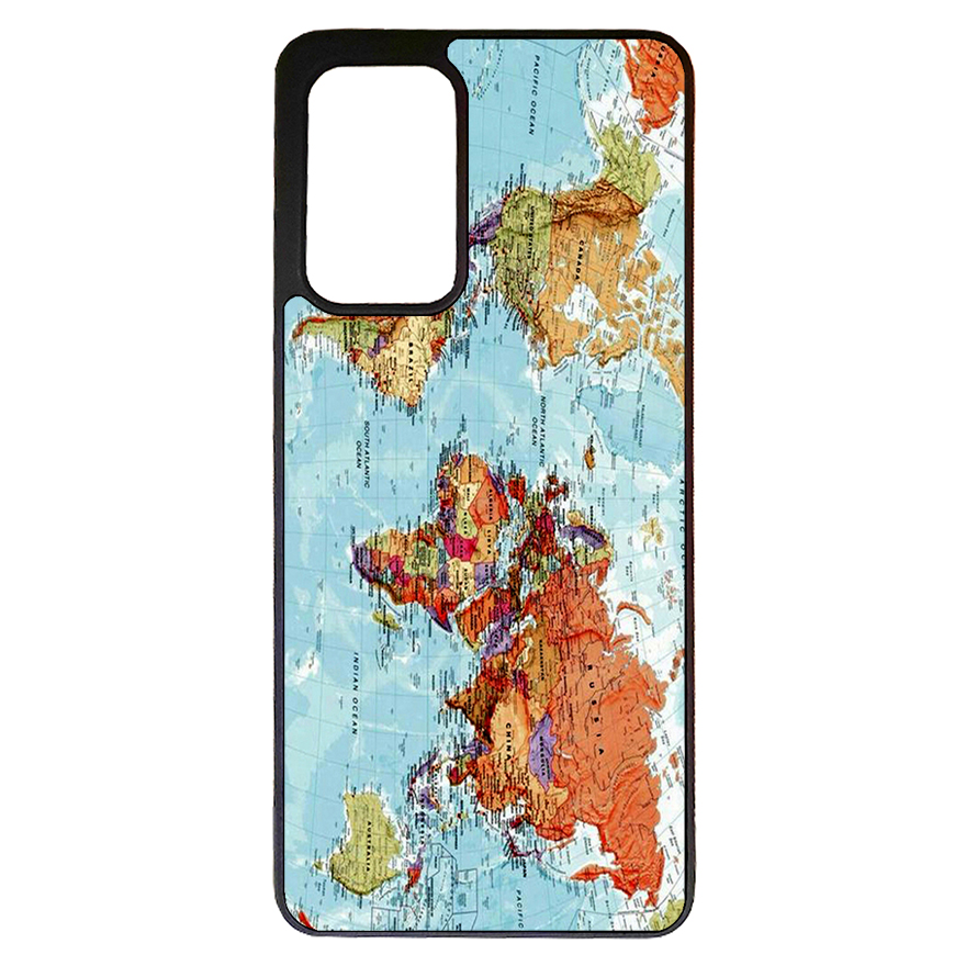 کاور طرح نقشه جهان کد 1146 مناسب برای گوشی موبایل سامسونگ galaxy a52