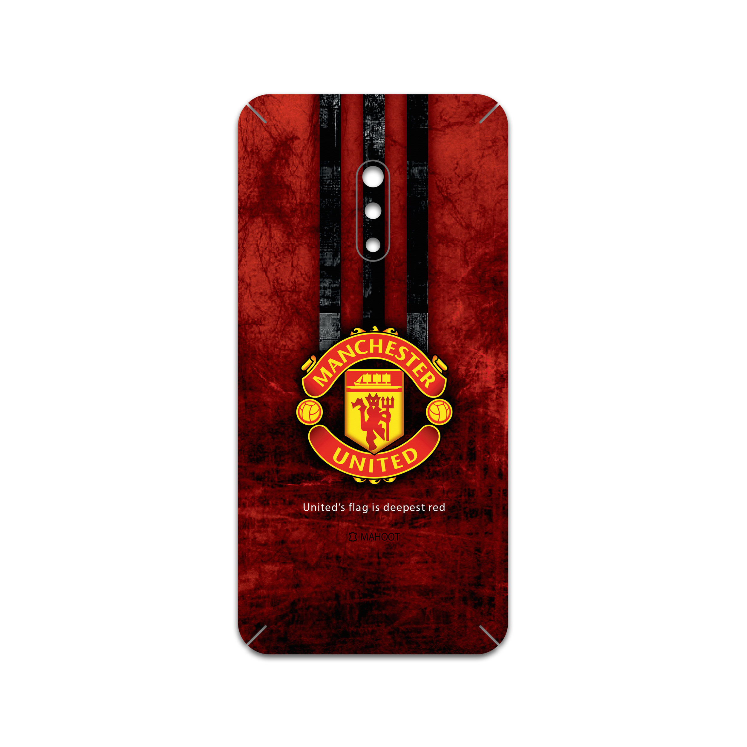 برچسب پوششی ماهوت مدل Manchester-United-FC مناسب برای گوشی موبایل اپو Realme X