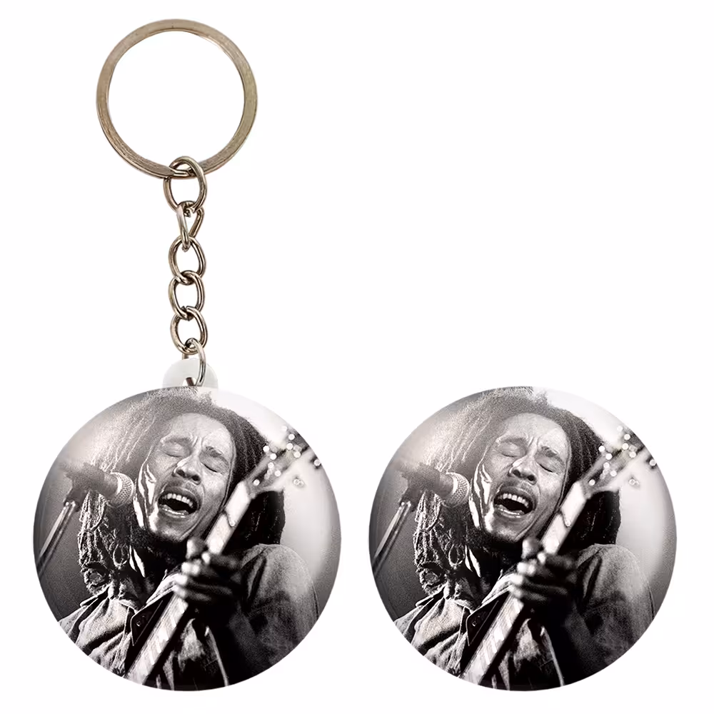 پیکسل خندالو مدل باب مارلی کد 3276 به همراه جاکلیدی