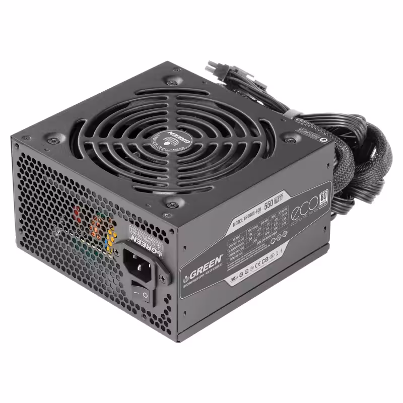 پاور کامپیوتر گرین مدل GP550A-ECO Rev3.1 - فروشگاه اینترنتی سیب سبز
