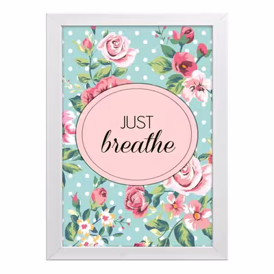 تابلو طرح just breath کد t3