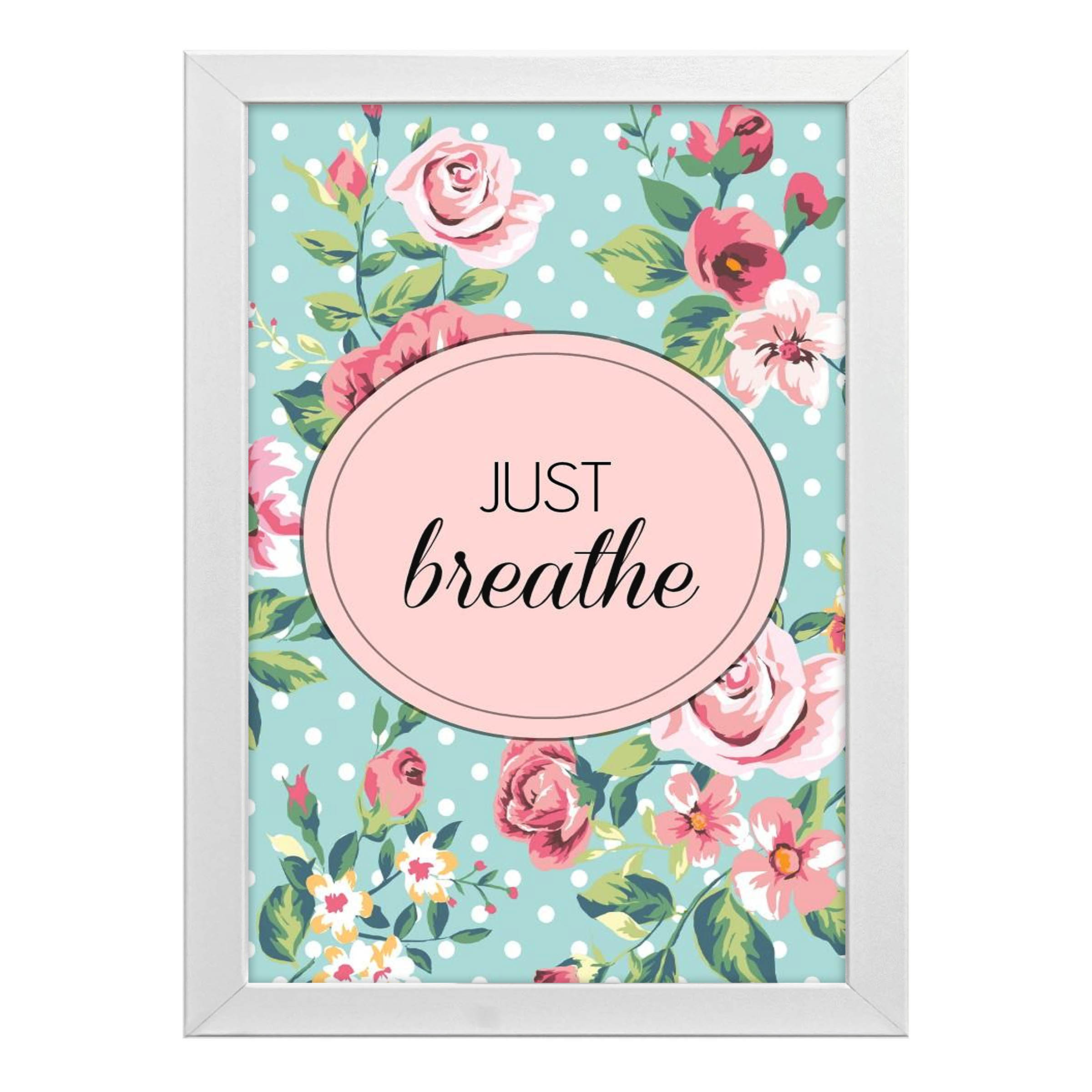 تابلو طرح just breath کد t3