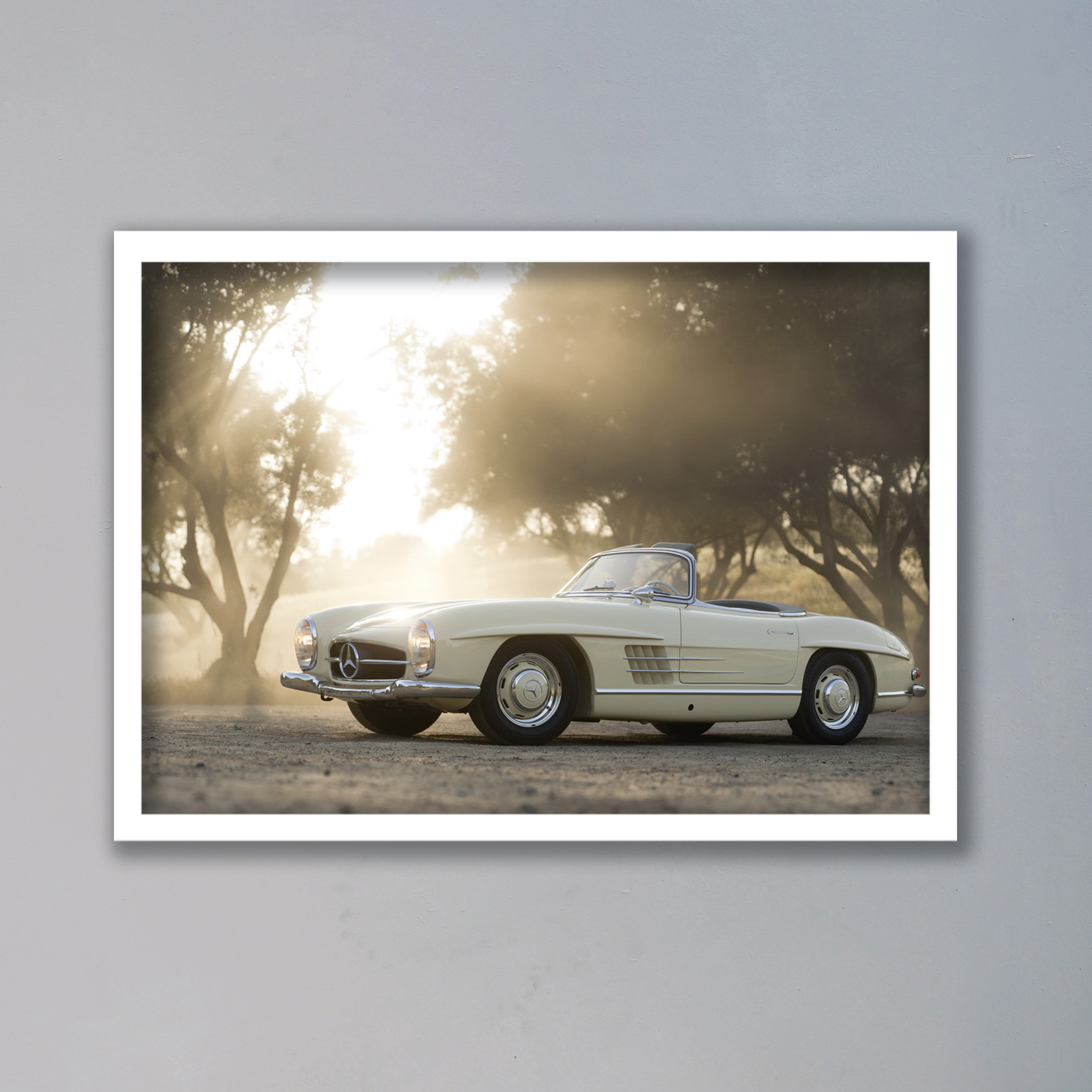 تابلو مدل ماشین مرسدس بنز کلاسیک کد LA-G10239