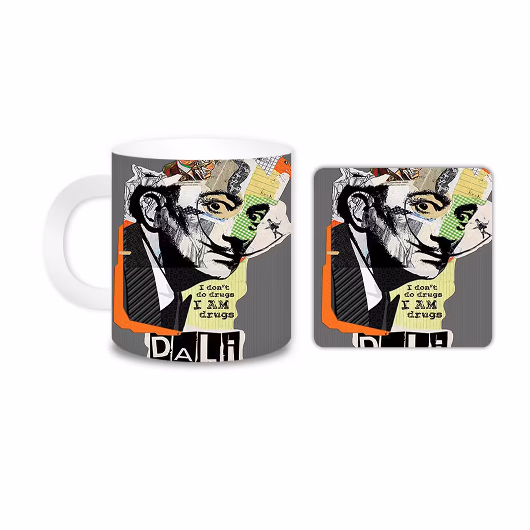 ماگ مدل دالی کد 1245 به همراه زیر لیوانی