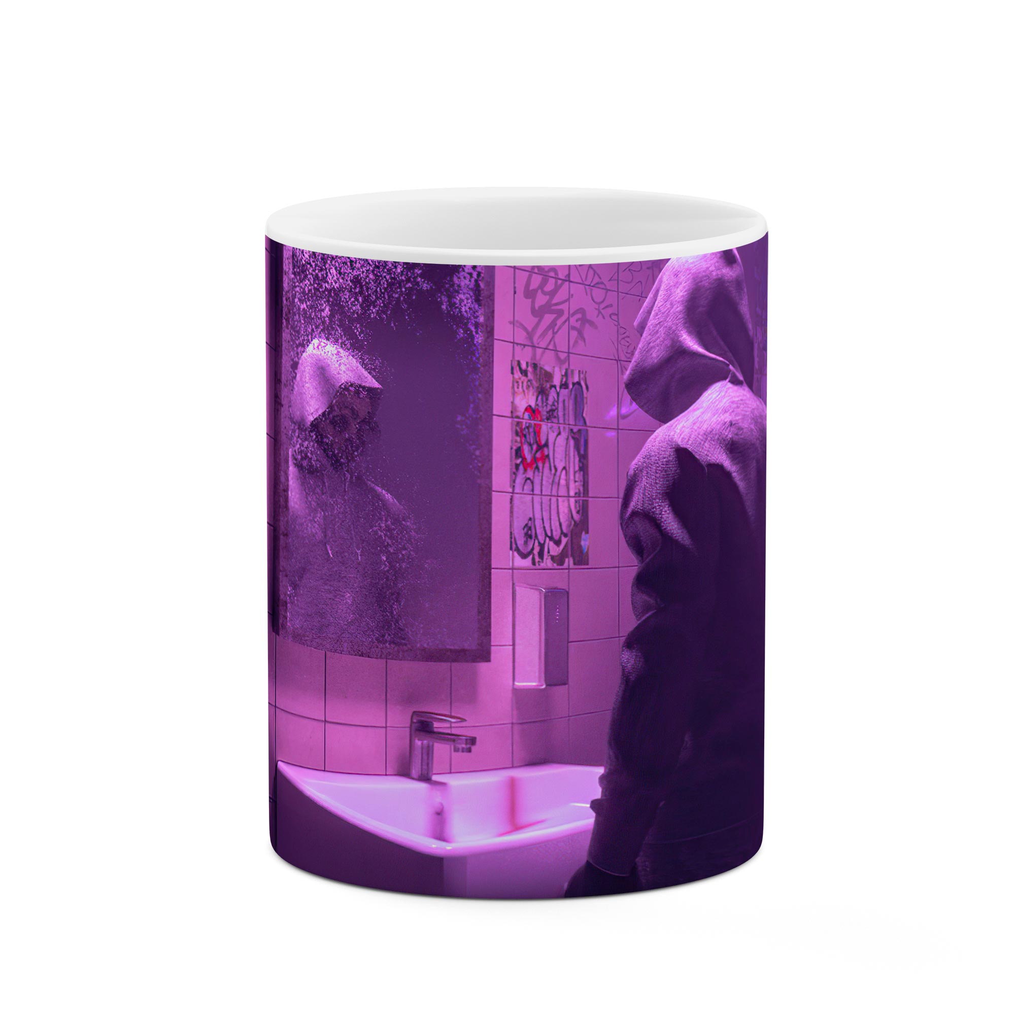 ماگ طرح پسر در wc مدل mgp01116