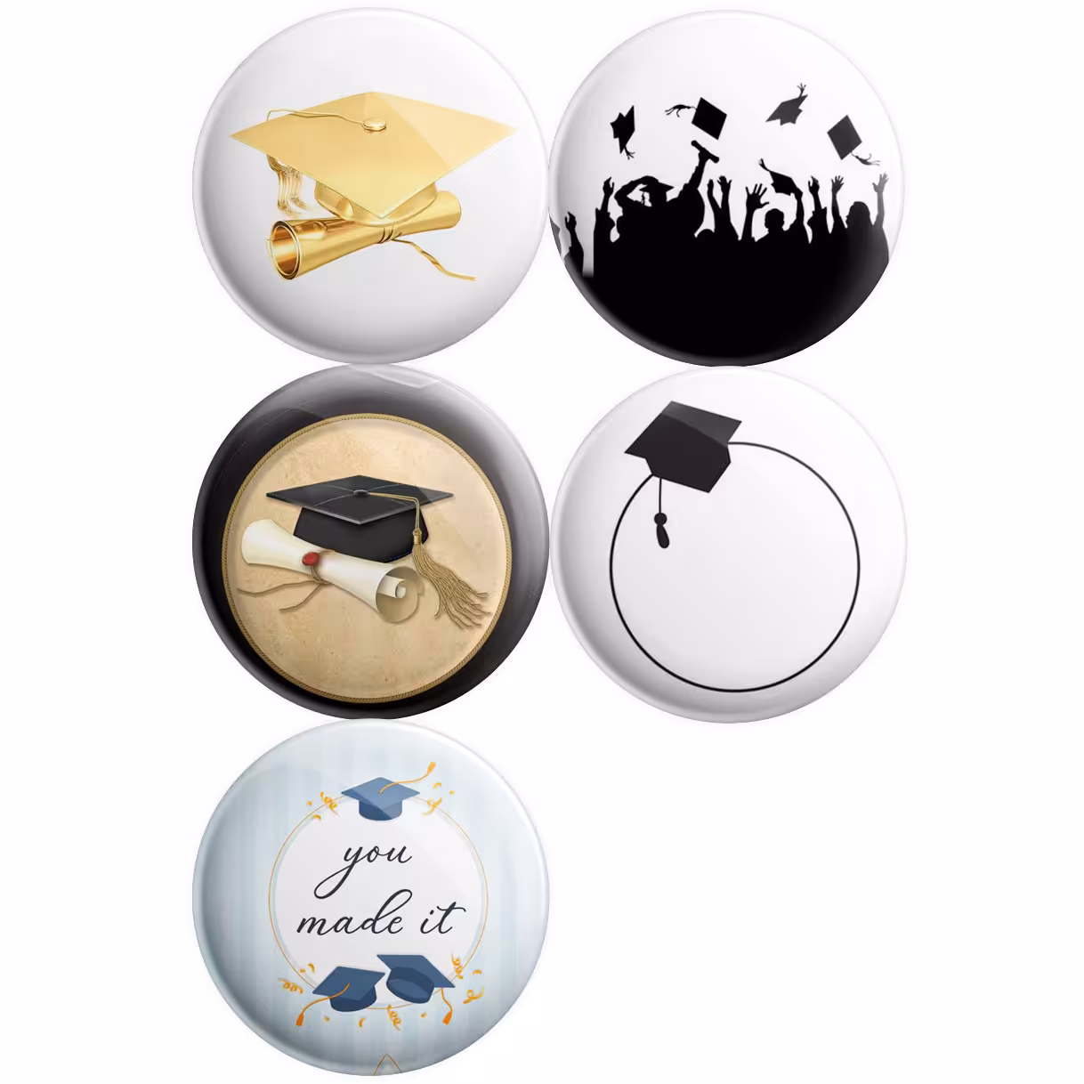 پیکسل پرمانه طرح فارغ التحصیلی کد pmg5.12851 مجموعه 5 عددی