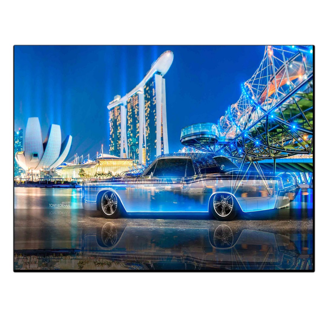 تابلو شاسی بکلیت طرح ماشین Most wanted مدل SH-12916