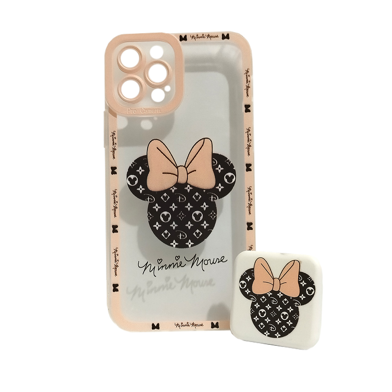 کاور کد 7906 مناسب برای گوشی موبایل اپل iPhone 12 Pro به همراه پایه نگهدارنده