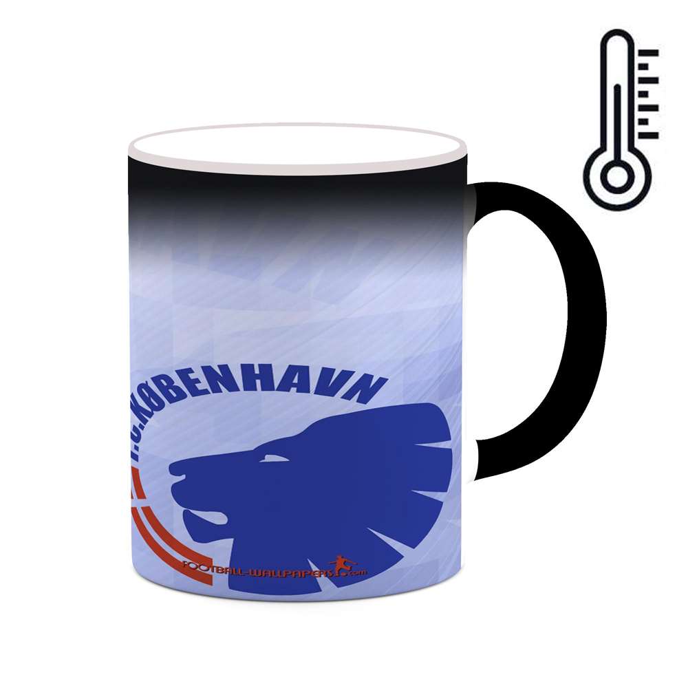 ماگ حرارتی کاکتی طرح تیم Kobenhavn مدل mgh19656