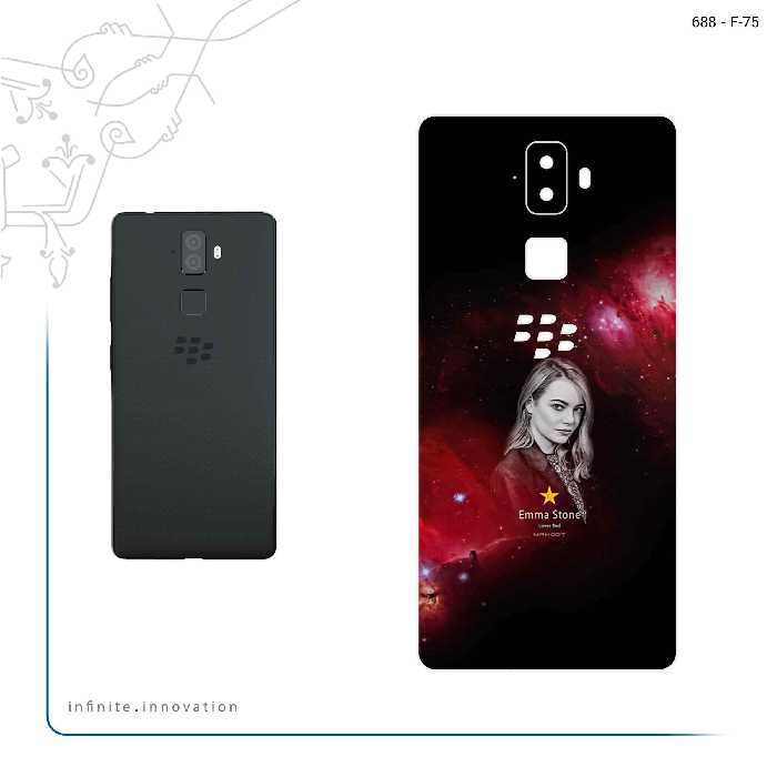 برچسب پوششی ماهوت مدل Emma Stone مناسب برای گوشی موبایل بلک بری Evolve