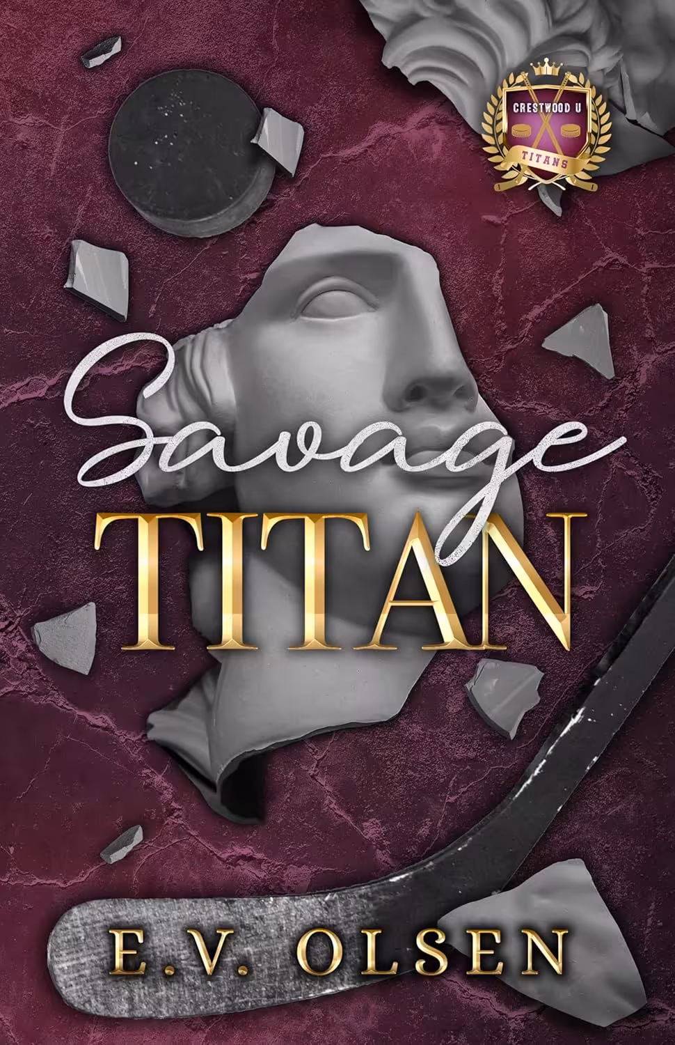 Savage Titan (North Shore Titans Hockey Book 1)