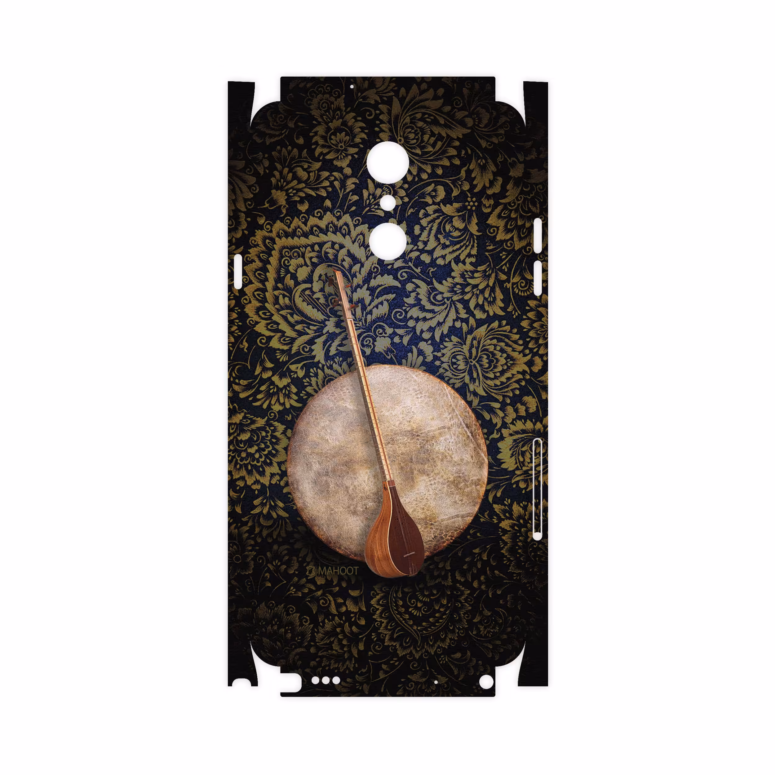 برچسب پوششی ماهوت مدل Setar-Daf-Instruments-FullSkin مناسب برای گوشی موبایل ال جی Q Stylus