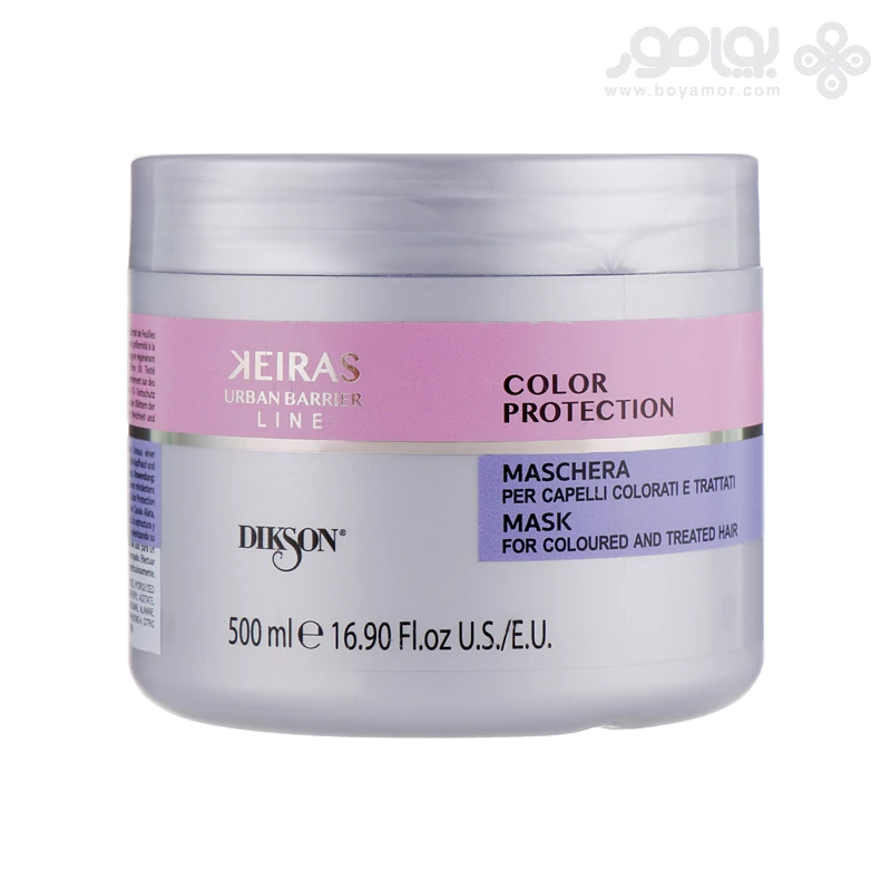 ماسک موی دیکسون کیراس مدل COLOR PROTECTION حجم 500 میل