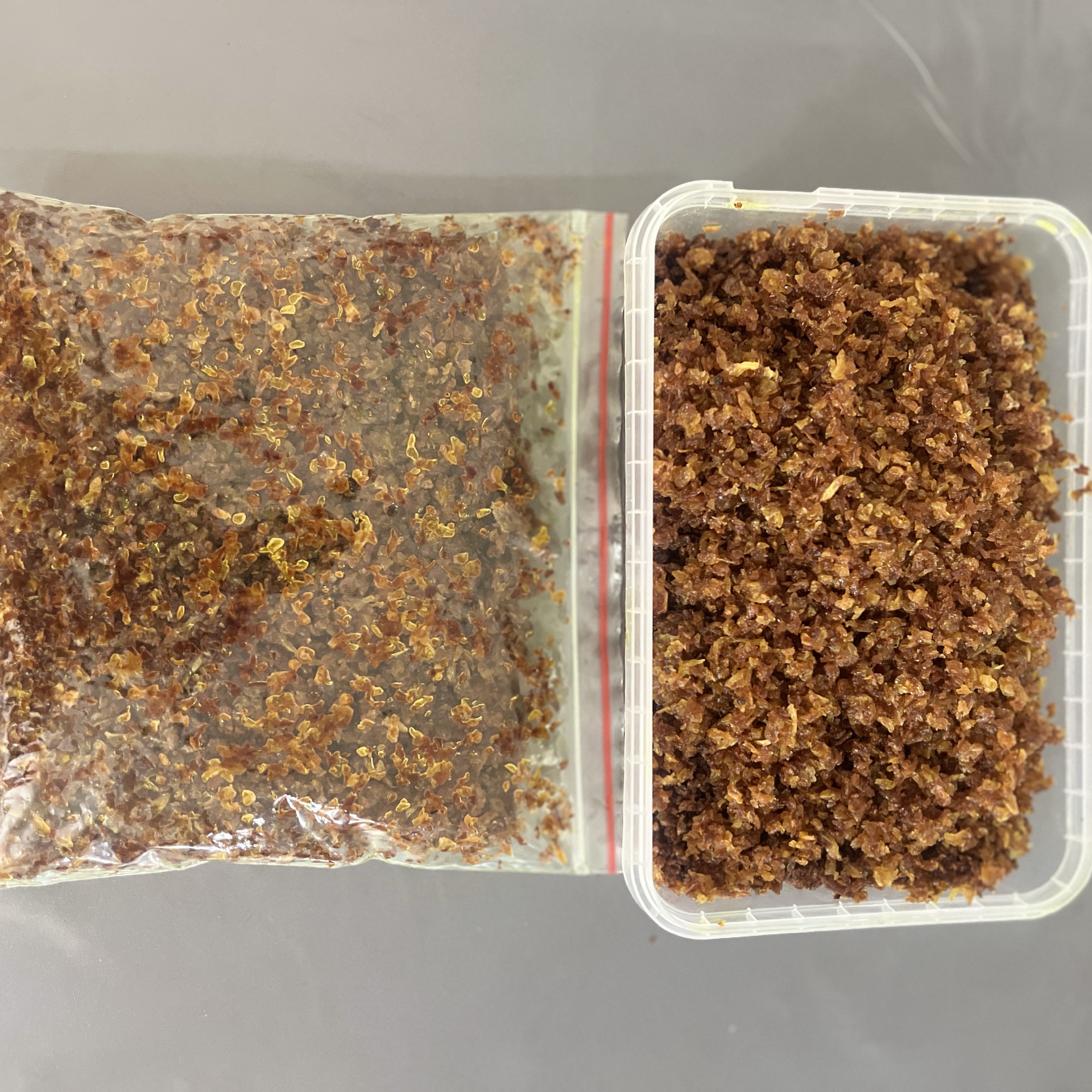 پیاز سرخ شده پفکی نیم کیلویی