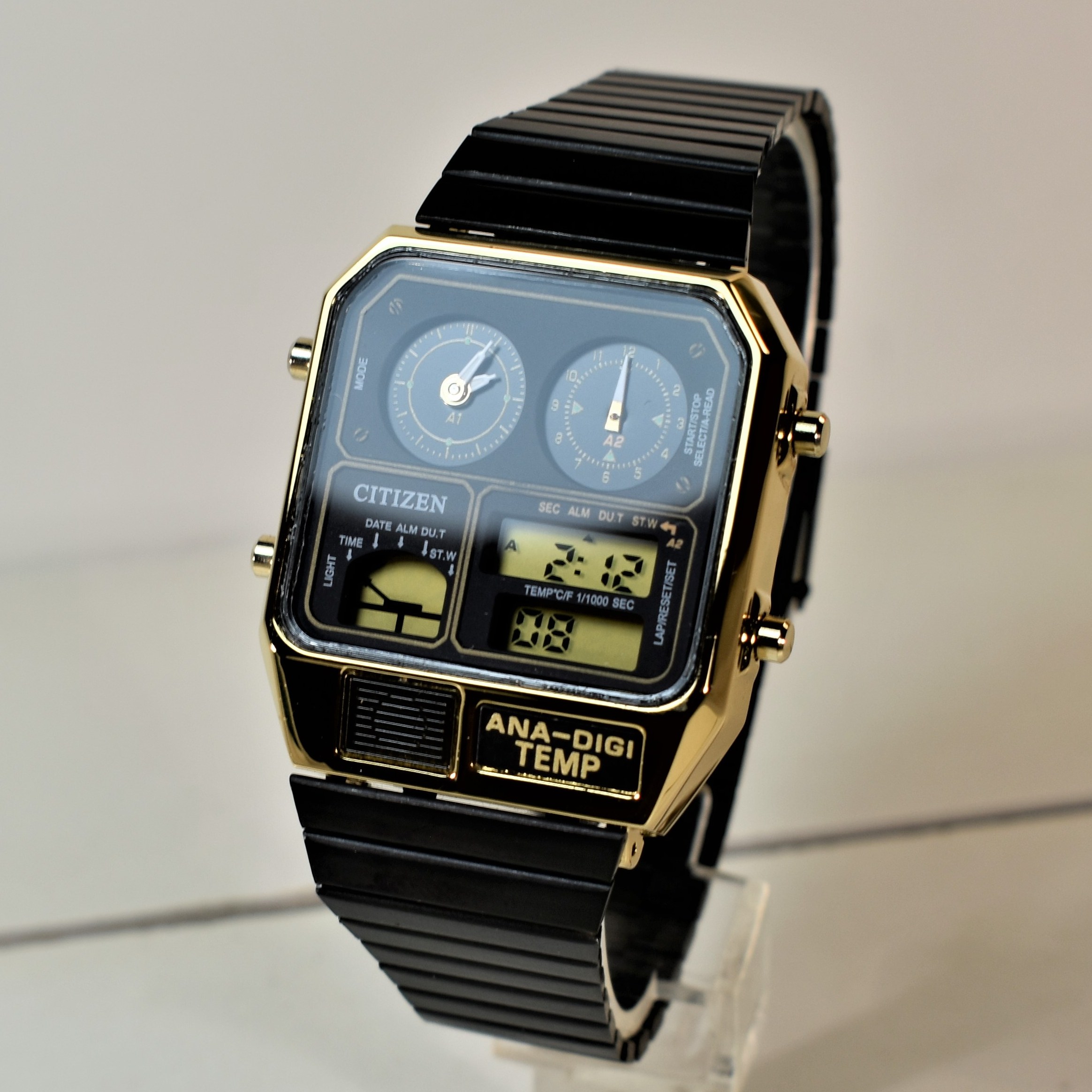 ساعت CITIZEN GN-4D1020468 سیتیزن حرارتی موتور ژاپن فول استیل