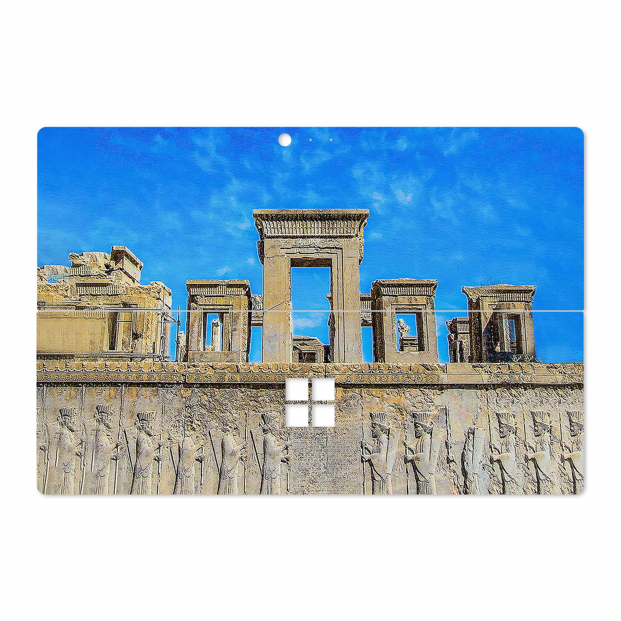 برچسب پوششی ماهوت مدل TAKHT-e-JAMSHID مناسب برای تبلت مایکروسافت Surface Pro 4 2015