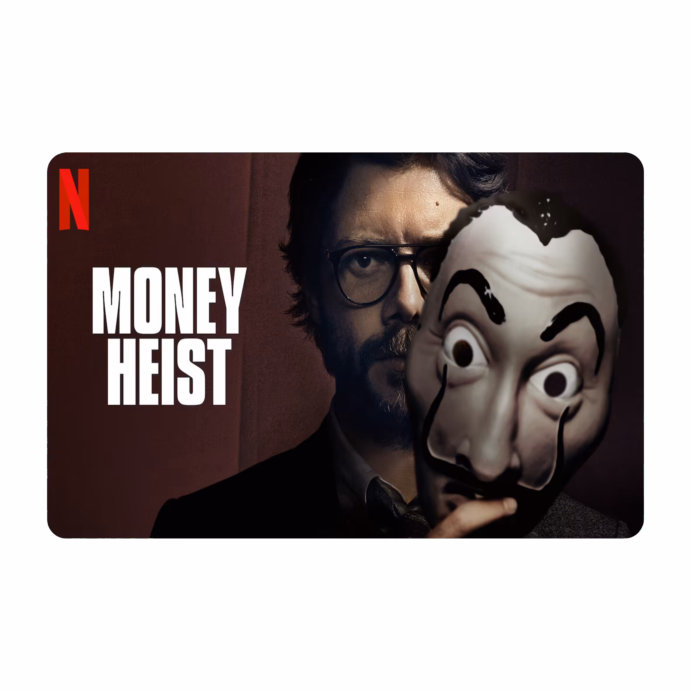 ماوس پد طرح مانی هیست - money heist مدل mpb112