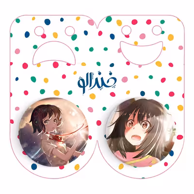 پیکسل خندالو مدل میتسویا میامیزو انیمه یورنیم نام تو کد 1629416300 مجموعه 2 عددی