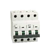 کلید مینیاتوری سه پل + نول 1 آمپر پارس فانال مدل C1-6K-PFN-3P+N